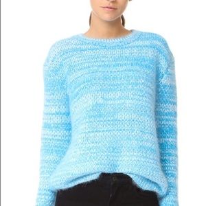 NWT DVF Diane Von Furstenberg Marl Sweater Size P